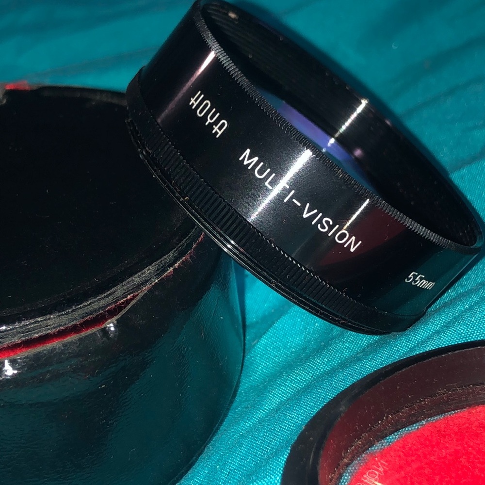 Hoya 55mm Multi-Vision Filter Made in Japan and lens protector